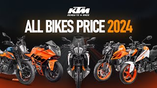 KTM Bikes Latest Price List amp Upcoming big bikes [upl. by Logan]