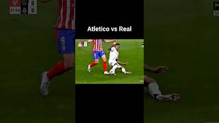 Atletico Madrid vs Real Madrid realmadrid atleticomadrid football fyfypシ゚viral viralvideo [upl. by Kcirdaed]