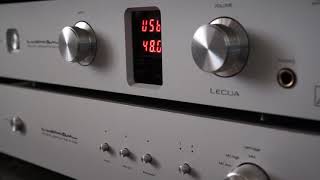 LUXMAN DA250のリレー音 [upl. by Downe944]