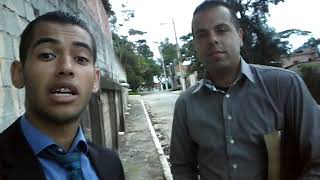 EVANGELIZANDO MACUMBEIROS NA RUA [upl. by Brewster]