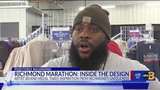 Meet the man behind this years Richmond Marathon medal design [upl. by Elisabeth]