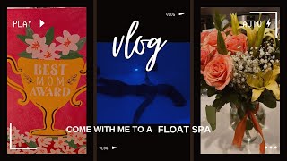 First time at a FLOAT SPA  Come float with me  meditate  relaxation [upl. by Koralie]