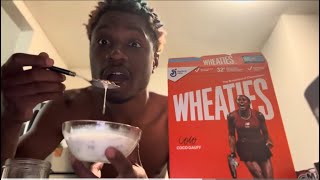 Taste Test Wheaties  Cereal 🥣 Michael Jordan amp LeBron James [upl. by O'Connell]