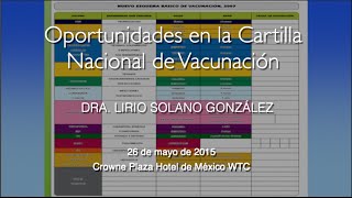 Oportunidades en la Cartilla Nacional de Vacunación [upl. by Calv]