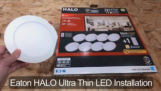 Eaton Halo Ultra Thin LED Light Installation [upl. by Toll]