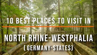 Top 10 Best Places in North RhineWestphalia Germany  Travel Video  Travel Guide  SKY Travel [upl. by Ellezaj]