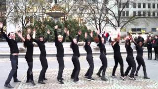 Flash Mob Proposal at Plaza Hotel [upl. by Allak]