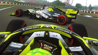 98 TYRE WEAR CIVIL WAR CRUNCH TIME IN JAPAN FOR THE TITLE  F1 2020 MY TEAM CAREER Part 144 [upl. by Sillert]