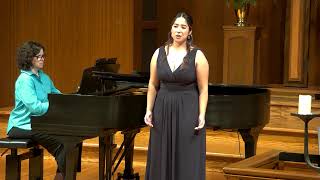 Con Amore  A Voice Recital Presented by Olivia Gonzales [upl. by Wandy]