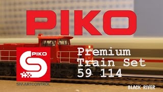 PIKO Premium Train set 59 114 Smart control Unboxing [upl. by Atreb]