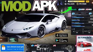 CarX Street Mod APK  CARX STREET v130 MOD APK DOWNLOAD UNLIMITED MONEY  Android amp iOS [upl. by Gweneth355]