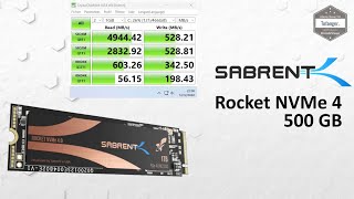 Sabrent SSD Rocket 500GB Nvme PCIe 4  SSD SABRENT Rocket500 2022 [upl. by Mauretta39]