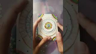 Enola Holmes cipher wheel art artistic drawing craftistic easy coded language [upl. by Areid]