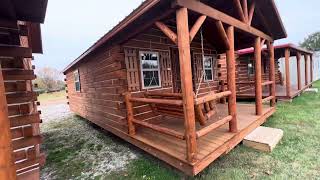 Cute little log cabin one story just add electric and plumbing ￼ [upl. by Shara]