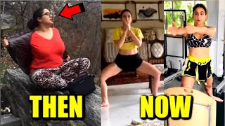 Sara Ali Khan Weight Loss Journey FULL Video  Workout Video [upl. by Ikim178]