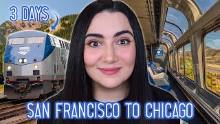 I Took A 52Hour Sleeper Train From San Francisco To Chicago [upl. by Oakie]