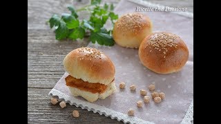 Pane e panelle Ricetta con farina di ceci  Ricette che Passione [upl. by Brentt452]