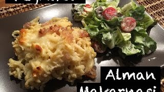 Peynirli Alman Makarnasi  Kässpätzle [upl. by Ettellocin296]