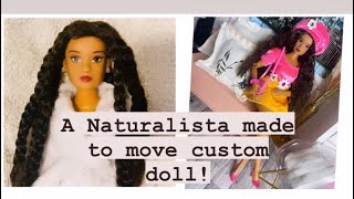 A Naturalista made to move custom doll [upl. by Vastah]