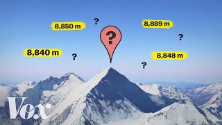 Why Mount Everests height keeps changing [upl. by Aliakam]