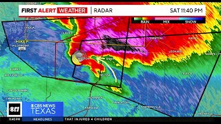 CBS 11 May 25 2024 North Texas Tornado Coverage [upl. by Pengelly]