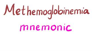 Methemoglobinemia  MetHb  Hemoglobinopathy  Hemoglobin Disorders  Mnemonic [upl. by Phillida]