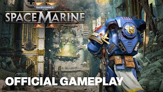 Warhammer 40000 Space Marine 2  Official Extended Gameplay [upl. by Valerle]