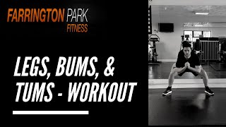 Legs Bums and Tums Workout Full Workout [upl. by Adorne]