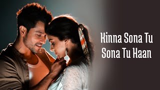 Kinna Sona Lyrics Sunil Kamath  Bhaag Johnny  Kunal Khemu [upl. by Octave]