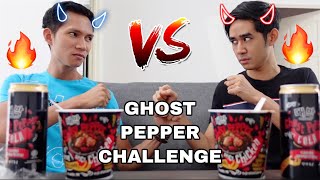 GHOST PEPPER CHALLENGE 😂 [upl. by Acker]