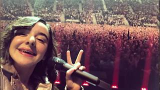 Inès chante pour la première partie du concert de Soprano à Bordeaux [upl. by Salli]