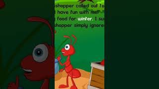 The ant and the grasshopper story [upl. by Niel]