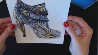 ASMR Whisper  Design Shoe PageADay Calendar  Southern Accent [upl. by Mcgean]