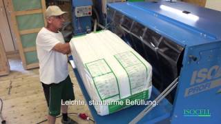 ISOBLOW PROFI PLUS Einblasmaschine [upl. by Ybrik]