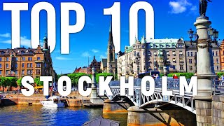 10 BEST Things To Do In Stockholm  Stockholm Travel Guide [upl. by Nelleyram123]