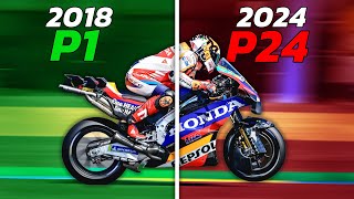 How Honda Destroyed Themselves in MotoGP [upl. by Ahsinyt]