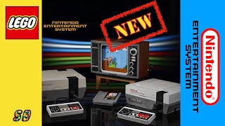 LEGO Nintendo Entertainment System 71374 Officially Announced [upl. by Ketty]