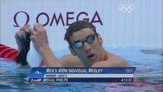 Mens 400m Individual Medley  Heats  London 2012 Olympics [upl. by Egag]