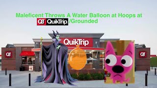 Maleficent Throws A Water Balloon at Hoops at QuikTripGroundedFt ICanSeeYouLookAtMyHandle [upl. by Kremer393]