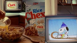 Chex Commercial 2024 Holiday Memories with Peanuts Ad Review [upl. by Aihsenek]