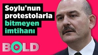 Bakan Süleyman Soylunun protestolarla bitmeyen imtihanı [upl. by Lathrope]