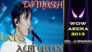 REACCION A DIMASH  LATE AUTUMN WOW ARENA 2019 [upl. by Tenaj386]