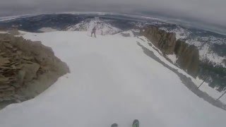 Squaw Going down the Slot and Headwall Face [upl. by Fatma531]