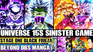 Beyond Dragon Ball Super Universe 15s Game Begins Piccolo And Beast Gohan Encounter Black Frieza [upl. by Fred]