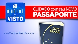 CUIDADO com seu NOVO PASSAPORTE [upl. by Hopfinger]