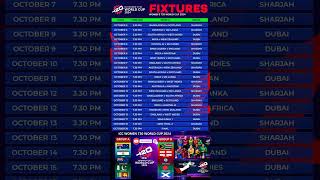 ICC Womens T20 World Cup 2024 Schedule Womens T20 World Cup 2024 Fixtures Date Time amp Venues [upl. by Mcnully]