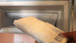 How to remove ice buildup from SMEG freezer [upl. by Atinele979]