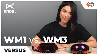 Anon WM1 VS WM3 Snow Goggles  SportRx [upl. by Giorgio]