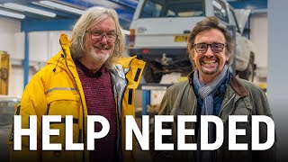 James May visits Richard Hammonds workshop to get help [upl. by Mareld]