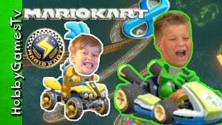 MarioKart 8 Family Lightning Cup Battle For WiiU By HobbyGamesTV [upl. by Inaffit]